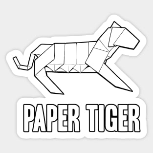 Paper Tiger Sticker